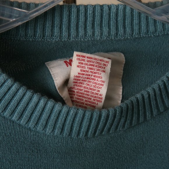 Mossimo Mens LG Ugly Christmas Sweater Gangster Bear Santa Hat Need a Cold One - Picture 7 of 8